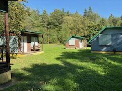 Domki kempingowe z działką - sprzedam