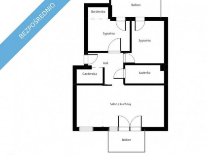 3 pokoje | 2 balkony | Podłogówka | Kameralny budynek | Miłocińska – Rzeszów