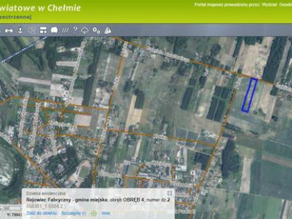 Sprzedam działkę 1,4133 ha Rejowiec Fabryczny