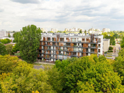 Przestronny apartament z widokiem na Park Dygata