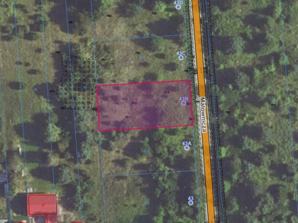 Działka budowlana Olsztyn, Malownicza