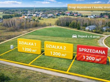 Działka 1300 m² z pozwoleniem i przyłączem – gotowa pod dom!