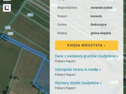 Działka (2.7ha) z potencjałem i w malowniczej okolicy