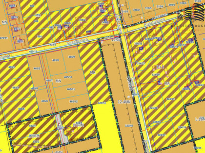 Działka budowlana Jakubowice Konińskie gm. Niemce, Kasztanowa