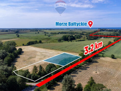 Malownicza działka w Kiszkowie, 3 km od morza!