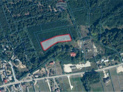 Działka budowlana 3 077 m2 Zakościele nad Pilicą