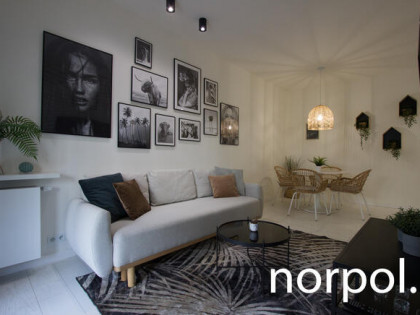 Nowoczesne mieszkanie z jedną sypialnią i tarasem