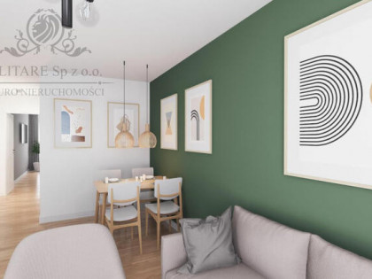 Mieszkanie 3pok, 58,15m2 z tarasem i ogrodem 19,03m2/ Brochów Wrocław