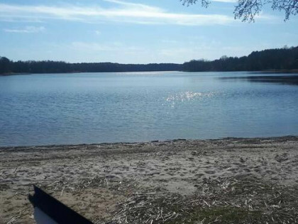 Sprzedam działkę nad jeziorem Łąkie szczekarzewo wólka