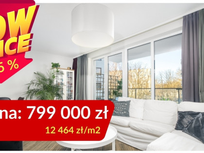 Apartament -WYSPA SOLNA 64 m² -3 POKOJE + GARAŻ
