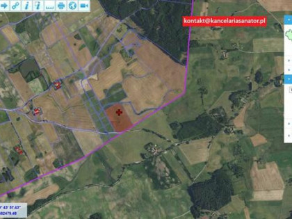 Syndyk sprzeda grunt rolny o pow. 4,63 ha w Żegotach - 75% w