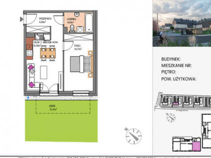 Piękne mieszkanie z ogródkiem/Siechnice pod Wrocławiem