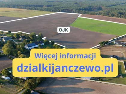 Janczewo, OBOK LAS i JEZIORO. Duże działki budowl.