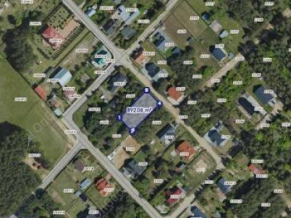 Działka budowlana 892 m² – Czarna Białostocka os. Buksztel