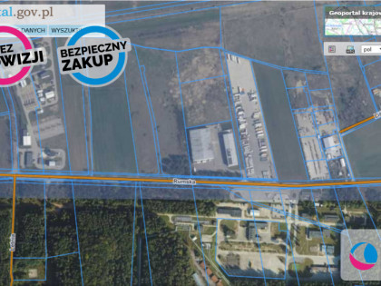 Działka Dębogórze ul. Rumska