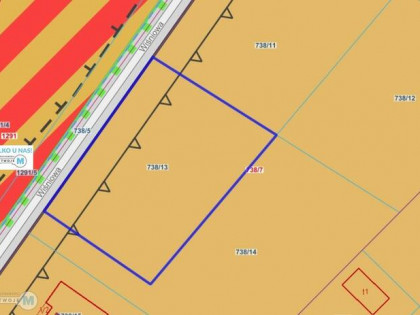Działka budowlana Miedziana Góra Kostomłoty Pierwsze