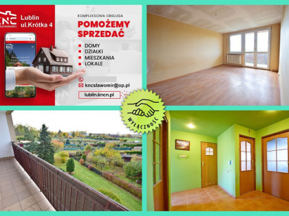 Blisko Nałęczowa, 3 pokoje z garażem i działką.