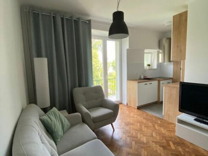 2 pokoje z balkonem przy metrze, Górny Mokotów