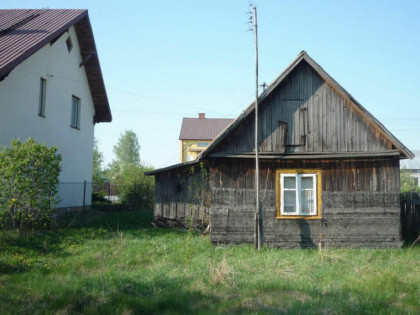 Działka budowlana z domkiem we wsi Łojew gm. Łochów