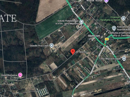 Działka Słomczyn ul. Urocza