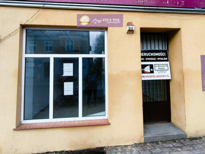 Lokal na parterze w centrum Mrągowa