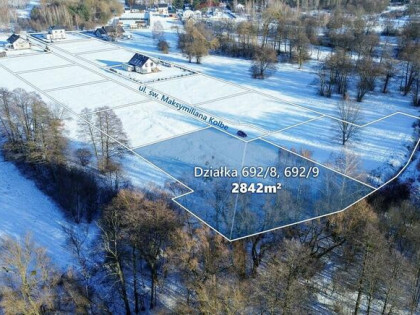 Działka nad rzeką , pow. 2842 m2 Budy Zosine / WZ