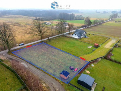 Działka budowlana Malinnik gm. Miłomłyn