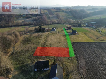 Działka budowlana Grabie gm. Skawina