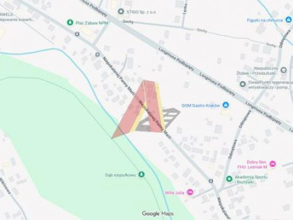 Działka budowlana Kraków Nowa Huta, Czyżyny, Niepokalanej Marii Panny