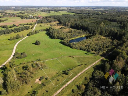 Działka z widokiem na las