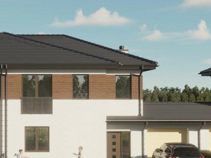 Dom Falenty Nowe gm. Raszyn, Panoramy