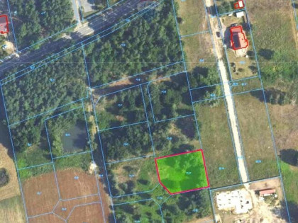 Działka budowlana 17/12, 1000 m², Wincentówek