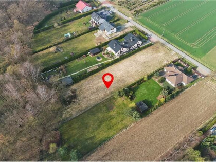 Działka budowlana 2426m2 z furtką do lasu