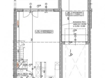 Środkowy segment z dużym garażem, 4-pokoje ogródek