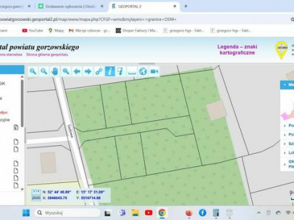 Działki Wawrów ul. Sadowa