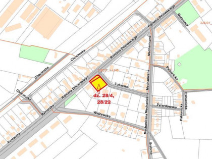 Działka Szczecin, ul. Romana Dmowskiego