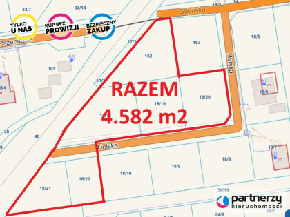 Działka Władysławowo ul. Gdyńska