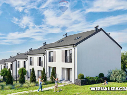 Sześć 2-kondygnacyjnych lokali, każdy z ogródkiem