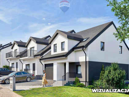 Nowoczesny dom z ogródkiem, w otulinie lasu