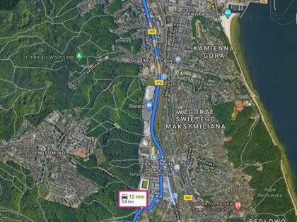 GDYNIA- pod rezydencję w lesie, nad potokiem, ale w centrum