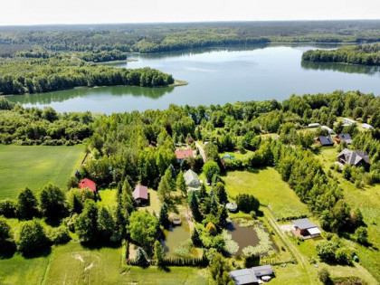 Dom 35 m2 / Działka rekreacyjna 1950 m2 / 100 metrów jezioro Głowińskie