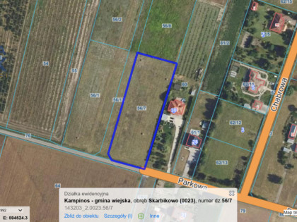 Działka Skarbikowo ul.  