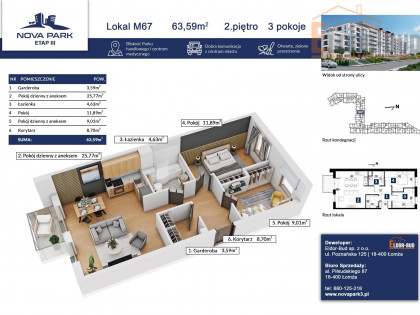 Mieszkanie Łomża rynek pierwotny ul. Akademicka