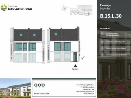 4-pokojowe mieszkanie z ogrodem w nowym szeregowcu