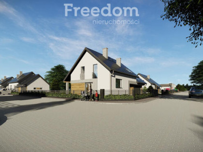 Dom piętrowy z garażem