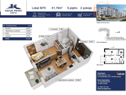 Mieszkanie Łomża rynek pierwotny ul. Akademicka