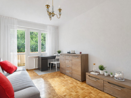 Komfortowe 2 pokoje mieszkanie z balkonem – Rataje, os. Rzeczypospolitej 45 – świetna lokalizacja!