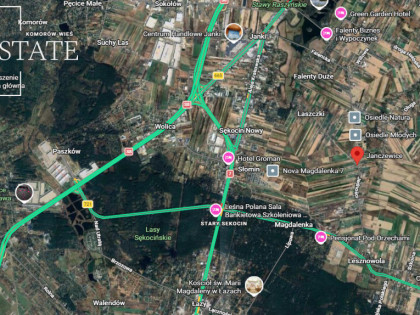 Działka Janczewice ul. Jedwabna