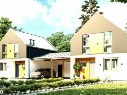 Działka z POZWOLENIEM na BUDOWĘ i PROJEKTEM 2 DOMY po 88m2