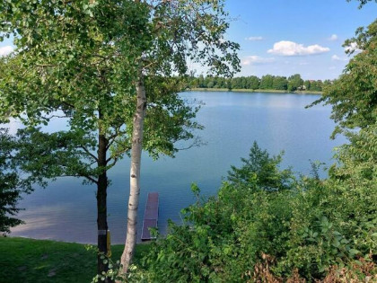 Rekreacyjna, 120 m od brzegu jeziora Lubotyń